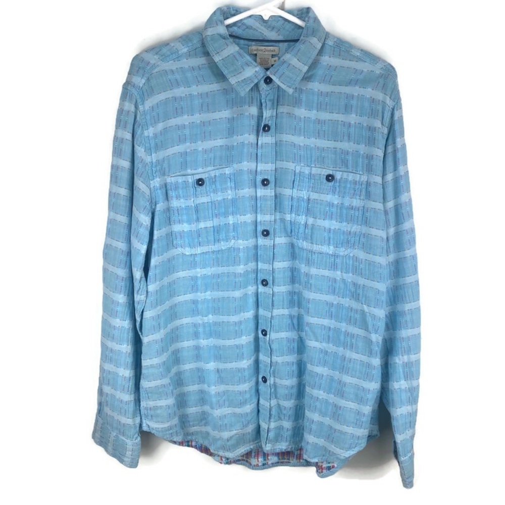Men’s Carbon 2 Cobalt Long Sleeve Button Up Shirt